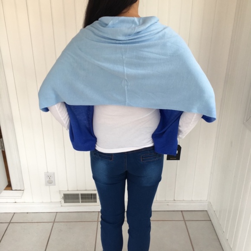 Versatile 4-IN-1 SOFT OMBRÉ BUTTON CARDIGAN - Picture 6 of 8